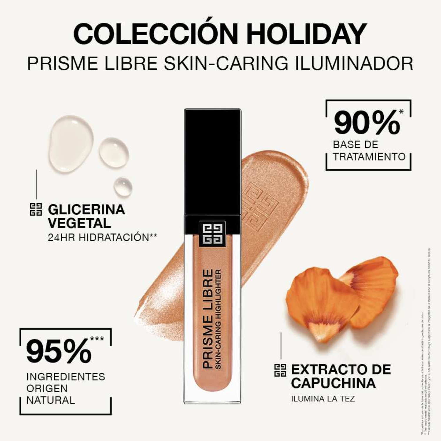 ILUMINADOR LÍQUIDO PRISME LIBRE HOLIDAY EDITION (ILUMINADOR PARA ROSTRO EDICIÓN LIMITADA)